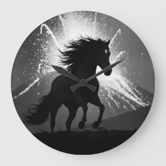 Reloj de pared de Stallion