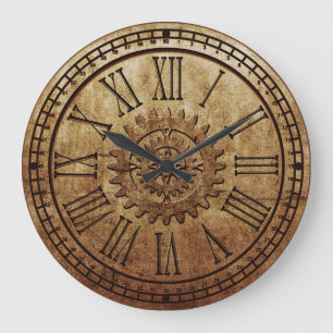 Reloj de pared de Steampunk 3