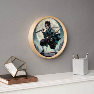 Reloj de pared de Tanjiro