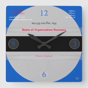 Reloj de pared de tema médico HAMbyWG