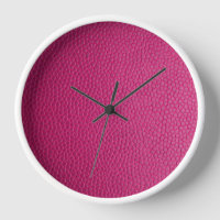 Reloj de pared de textura de piel de tinta - Arte 