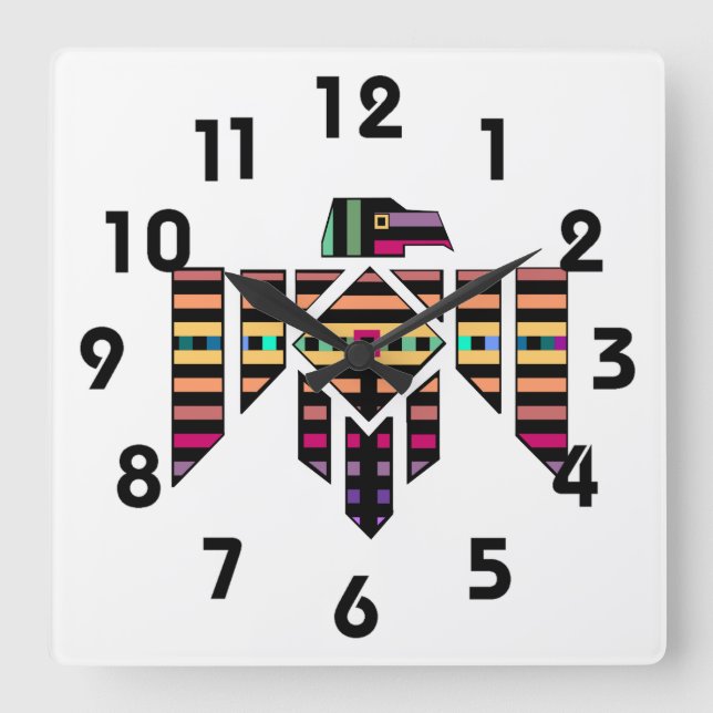Reloj de pared de Thunderbird (Anverso)