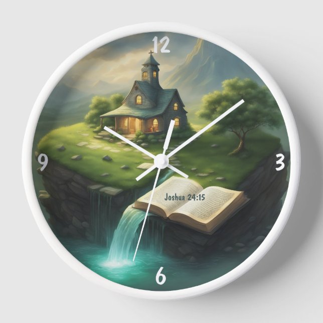 reloj de pared de tiempo (Anverso)