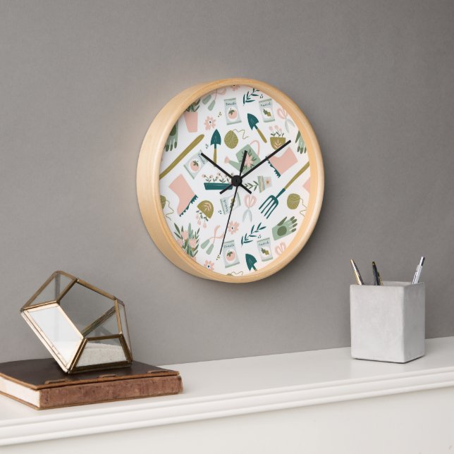 Reloj de pared de tiempo de jardín (Oficina)