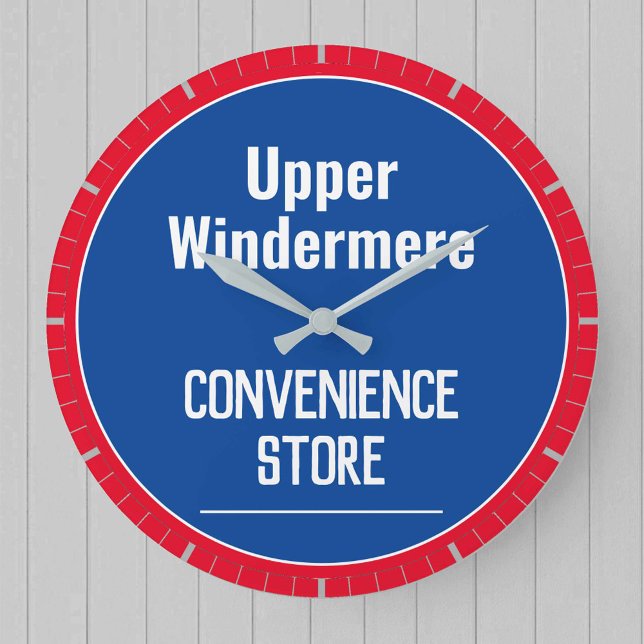 Reloj de pared de tiendas locales (Subido por el creador)