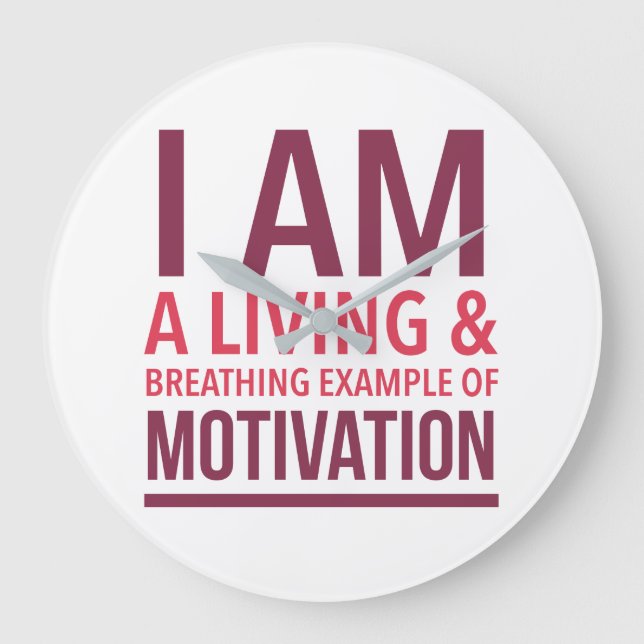 Reloj de pared de tipografía (Anverso)