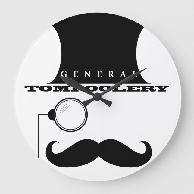 Reloj de pared de tomfoolería general (Anverso)