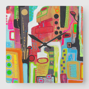 Reloj de pared de trabajo de fábrica