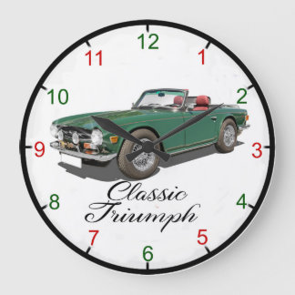 Reloj de pared de Triumph TR6
