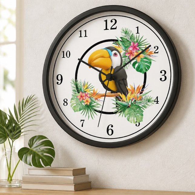 Reloj de pared de tucán (Subido por el creador)