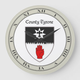 Reloj de pared de Tyrone del condado
