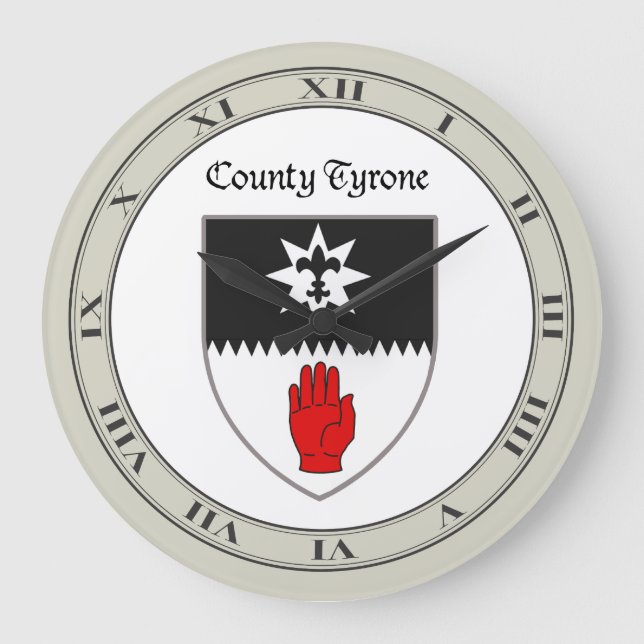 Reloj de pared de Tyrone del condado (Anverso)