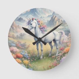Reloj de pared de Unicorn
