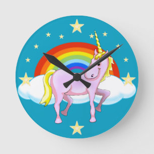Reloj de pared de Unicorn