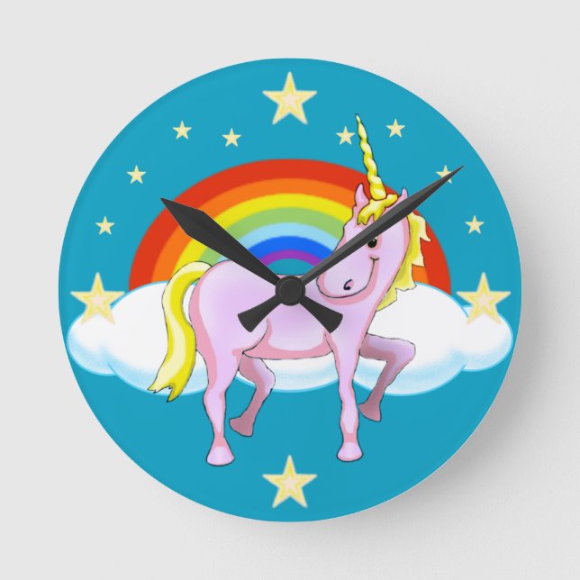 Reloj de pared de Unicorn (Anverso)