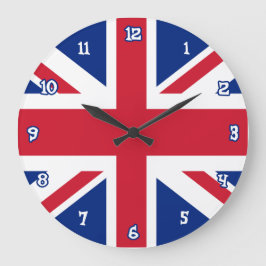 Reloj de pared de Union Jack