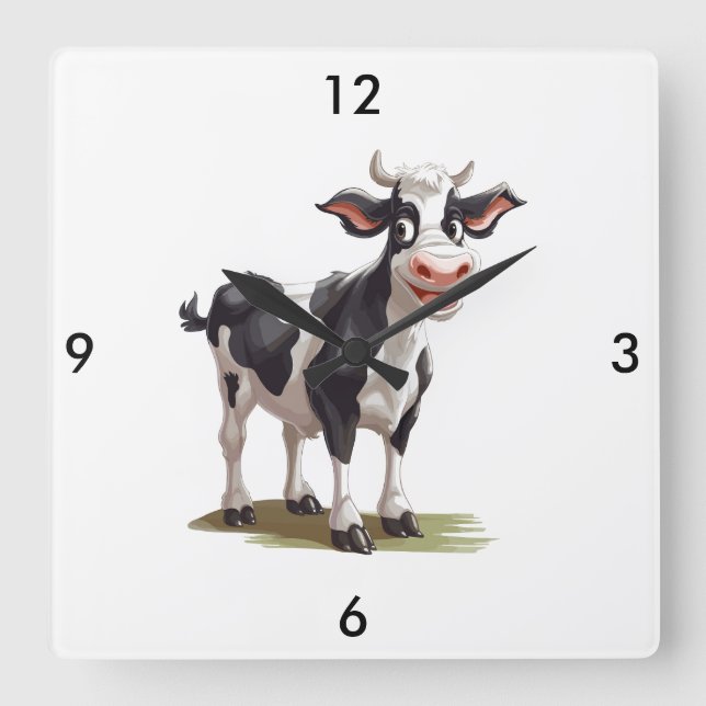 Reloj de pared de vaca (Anverso)