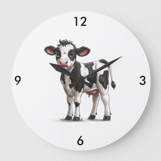 Reloj de pared de vaca (Anverso)