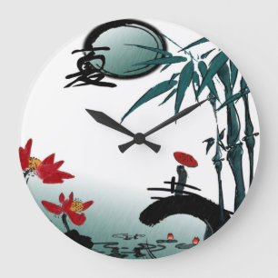Reloj de pared de verano