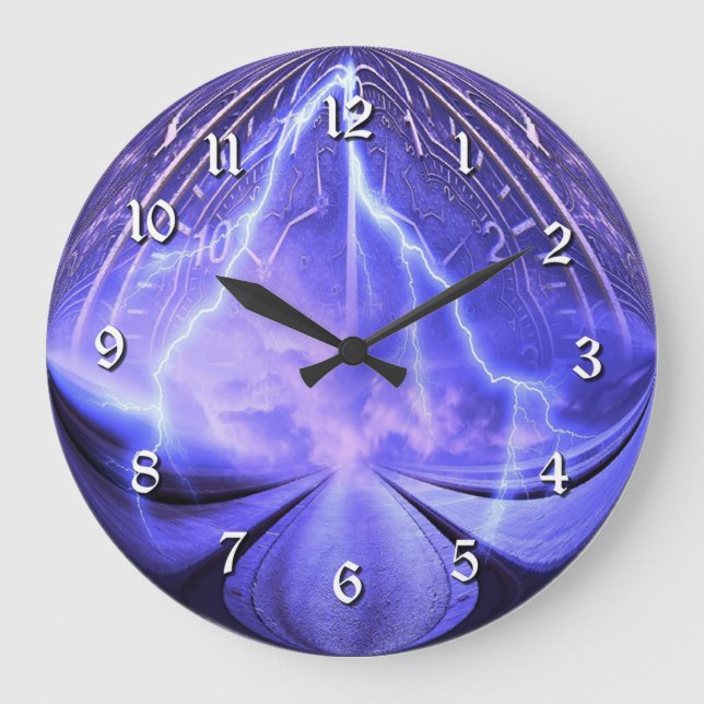 reloj de pared de viajes de tiempo (Anverso)