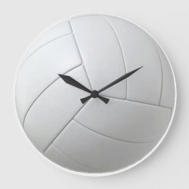 Reloj de pared de voleibol