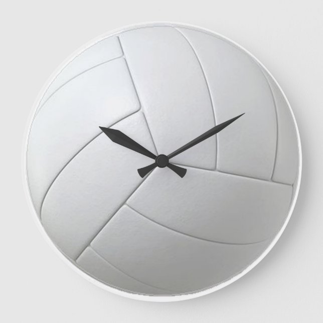 Reloj de pared de voleibol (Anverso)