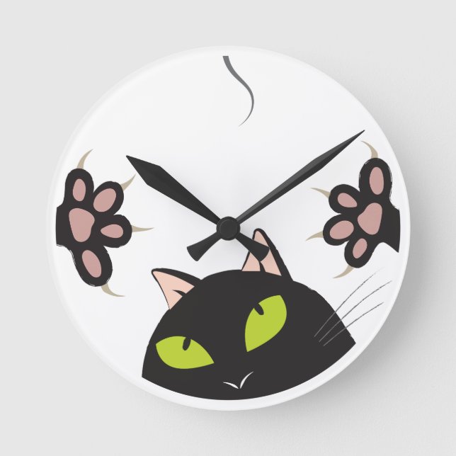 Reloj de pared de "Watch my gars" (Anverso)
