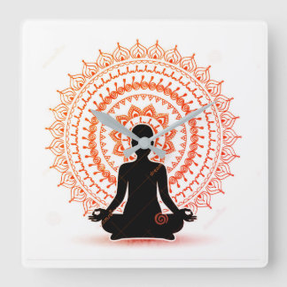 Reloj de pared de YOGA