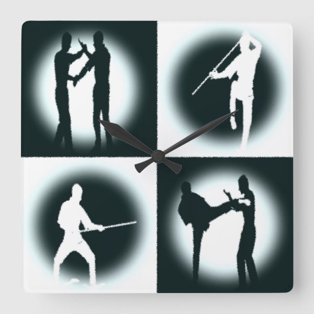 Reloj de pared de Yong Chun Gong Fu (Anverso)