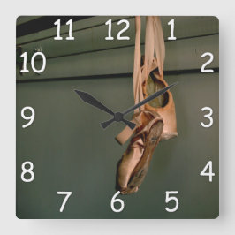 Reloj de pared de zapatos de Pointe