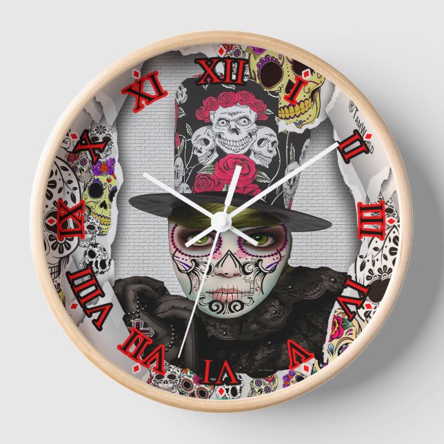 Reloj de pared dead day (Anverso)