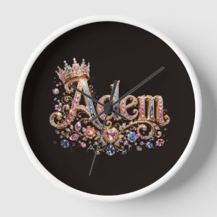 Reloj de pared decorativo Adam Crown