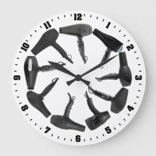 Reloj de pared decorativo del salón de pelo