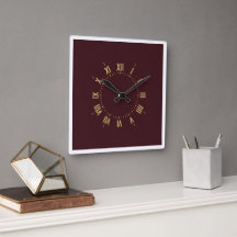 Reloj de pared decorativo elegancia atemporal