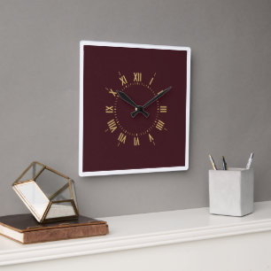 Reloj de pared decorativo elegancia atemporal