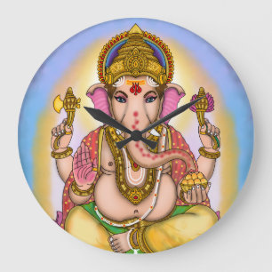 Reloj de pared decorativo Lord Ganesha