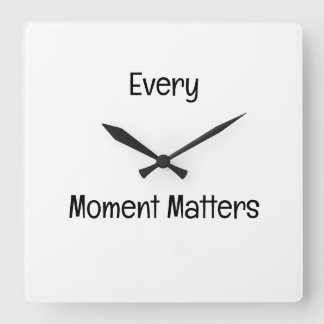 Reloj de pared decorativo motivacional
