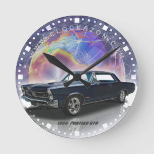 Reloj de pared decorativo para automóvil músculo