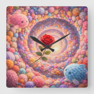 Reloj de pared decorativo para habitación de niños
