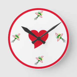 Reloj de pared decorativo para salón o dormitorio