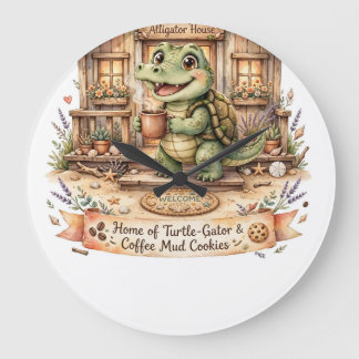 Reloj de pared decorativo Solange Alligator House
