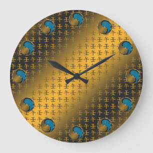 Reloj de pared del año del caballo de agua