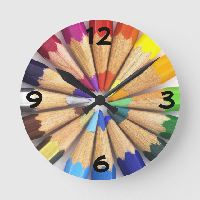 Reloj de pared del artista (Anverso)