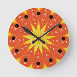 Reloj de pared del balneario de coordinación de so