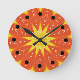 Reloj de pared del balneario de coordinación de so