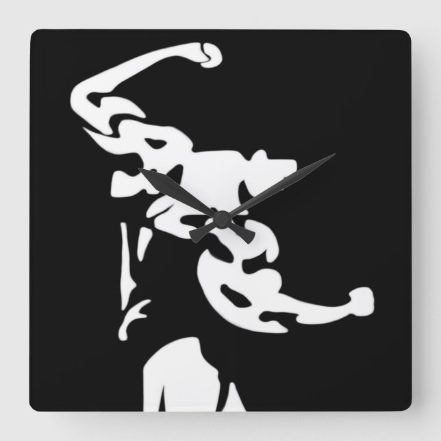 Reloj de pared del Bodybuilding (Anverso)
