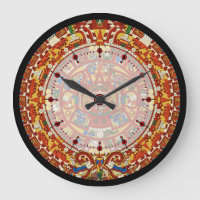 Reloj de pared del calendario maya 2012