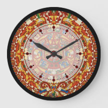 Reloj de pared del calendario maya 2012
