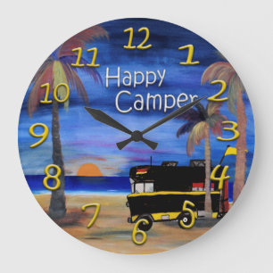 reloj de pared del campista