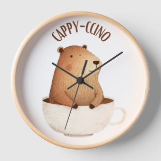 Reloj de pared del capibara, regalo del capibara, 